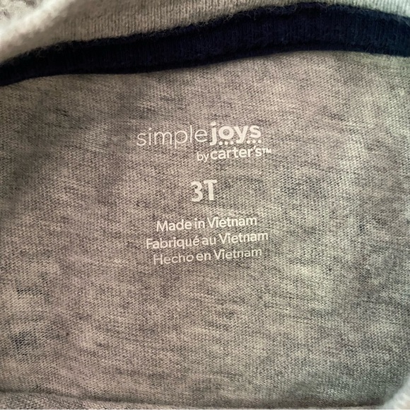 Toddler Boy Long Sleeve Shirts 3T Halloween Dinosaur Stripes Dogs T-Shirts LOT - Picture 9 of 10